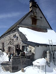 The La Thuilière cheesemaking building, in Pailherols