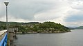 Muhovo and the shore of the Topolnitsa reservoir.