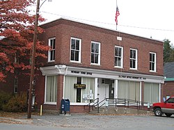 Town office and post office