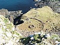 Image 6Aerial view of the ruins of a hermitage on Canna Credit: Peter Van den Bossche