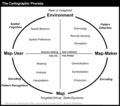 Image 3The cartographic process (from Cartographic design)