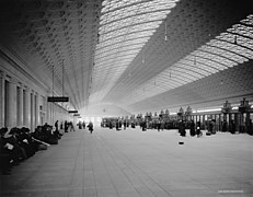 Train concourse, c. 1915