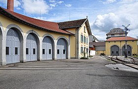 Lok-Remisen beim Bahnhof (2011)