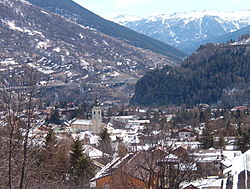 Skyline of Bardonecchia