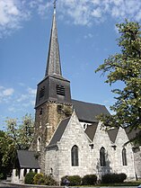 Église Saint-Laurent de Couillet datant du IXe siècle au XXe siècle[122].