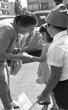 Golda Meir, Tel Aviv, 1969