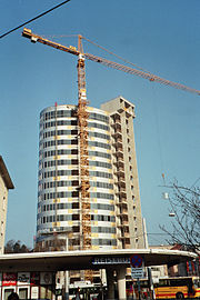 Baustelle, April 2006