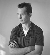 Jack Kerouac, author of the novel On the Road and a pioneer of the Beat Generation