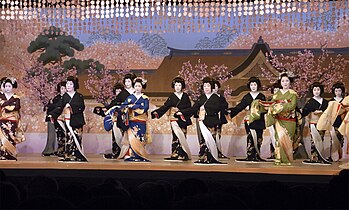 Kamishichikenin geishakorttelin Kitano-odori