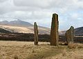 Machrie Moor harriak.