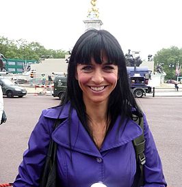 Sandra Schuurhof in Londen, april 2011