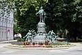 Das Werndldenkmal auf der Promenade