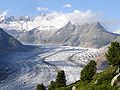 Lodowiec Aletschgletscher