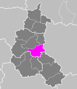 Arrondissement di Vitry-le-François – Localizzazione