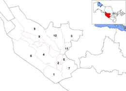 Distretto di Peshku – Mappa