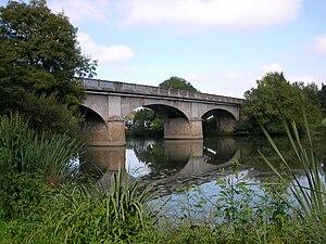 Pont ar Portillon, e Gwerzhav, dreist ar Sevr