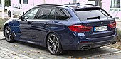 G31 Touring M550d, Heckansicht (2017–2020)