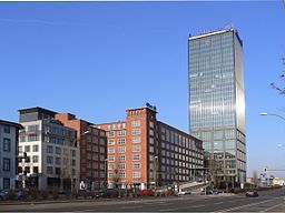 Berlins högsta kontorsskyskrapa, Treptower.