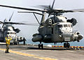 CH-53E Super Stallion на авіаносці USS Bataan