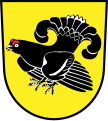 D'oro, al gallo forcello al naturale (Samtgemeinde Hanstedt, Germania)