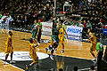 Image 5Lithuanian basketball clubs Žalgiris and Šiauliai playing a match (from Culture of Lithuania)