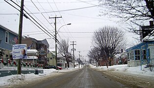 La rue Saint-Janvier, à Weedon.