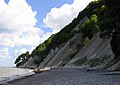 Stubbenkammer vom Strand aus betrachtet