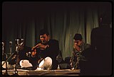 G-24. Shehnai maestro Bismillah Khan at a concert in 1964.