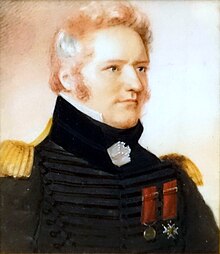 Charles-Michel d'Irumberry de Salaberry (1778-1829), by Anson Dickinson, 1825, watercolor on ivory - Château Ramezay - Montreal, Canada - DSC07496 (cropped).jpg