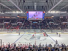 ice hockey arena