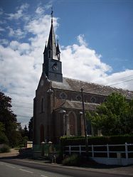 The church in Douville-sur-Andelle