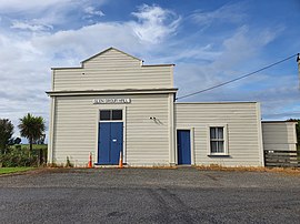 The village hall in Glen Oroua