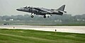 USMC AV-8A Harrier I jump-jet fra 1960'erne.