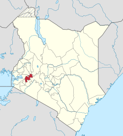 Kericho Kūn tī Kenya ê ūi-tì ê uī-tì