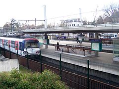 La gare du Vésinet - Le Pecq.