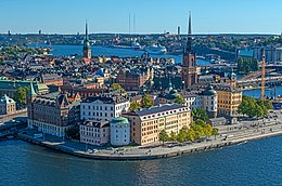 Stockholm hiriburua.