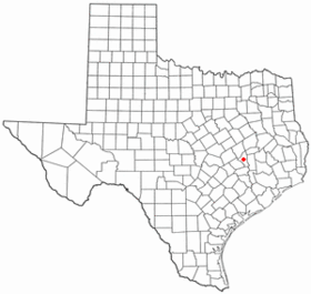 Location of College Station