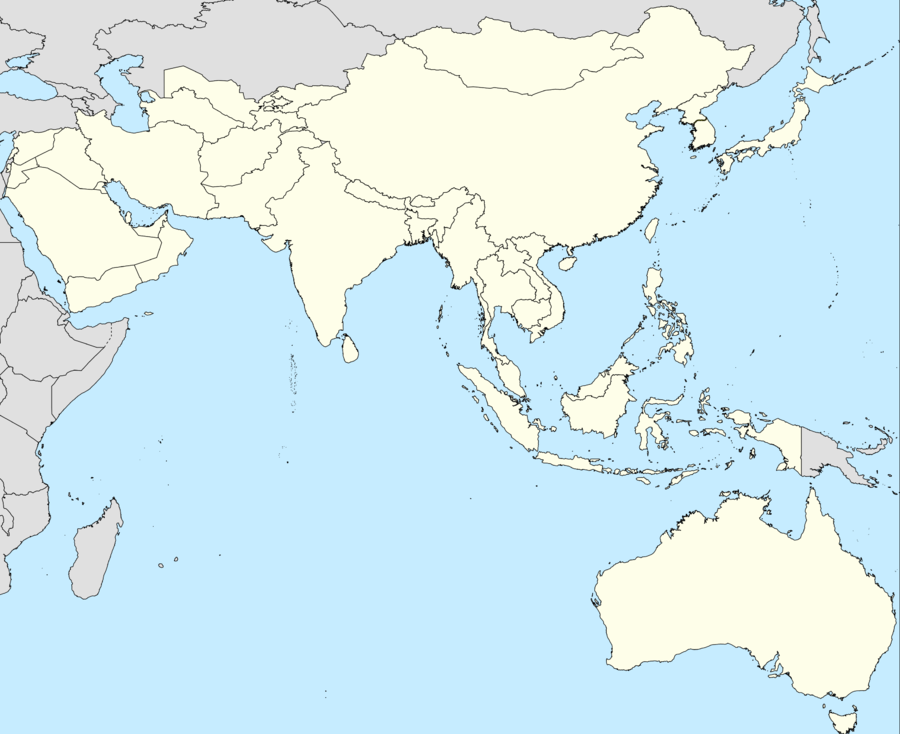 2020 AFC Champions League is located in Asian Football Confederation