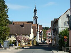 Main street in Adelsheim