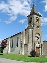 L'église Sainte-Menne.