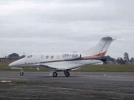 Phenom 100 в аэропорту Бакачери, Бразилия, 2007 год.