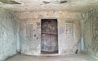 Internal stupa in Cave 9.