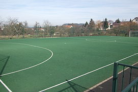 Un terrain de football de Navenne.