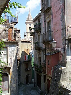 Skyline of Novara di Sicilia