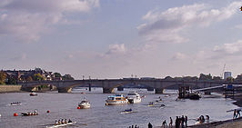 Putney Bridge, onderdeel van de A219