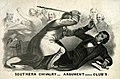 Preston Brooks caning Charles Sumner