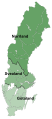 Sveriges landsdelar / Lands of Sweden