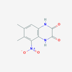 6,7-Dimethyl-5-nitro-1,4-dihydroquinoxaline-2,3-dione