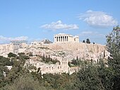 The Acropolis, directly influencing architecture and engineering in Western, Islamic, and Eastern civilizations up to the present day, 2400 years after construction.