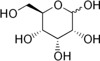 Stereo structural formula of (6R)-allopyranose